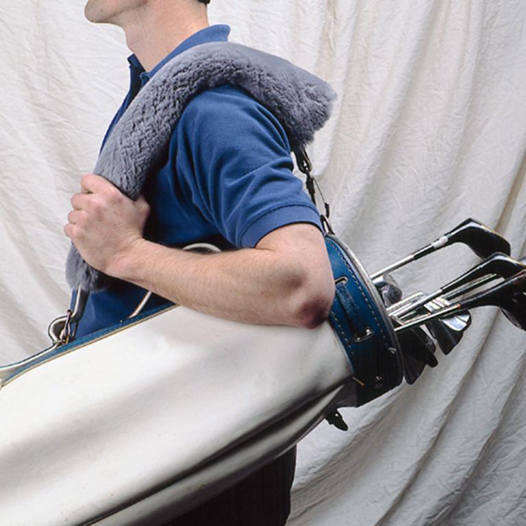 Sheepskin Golf Bag Strap Cover Standard US Sheepskin