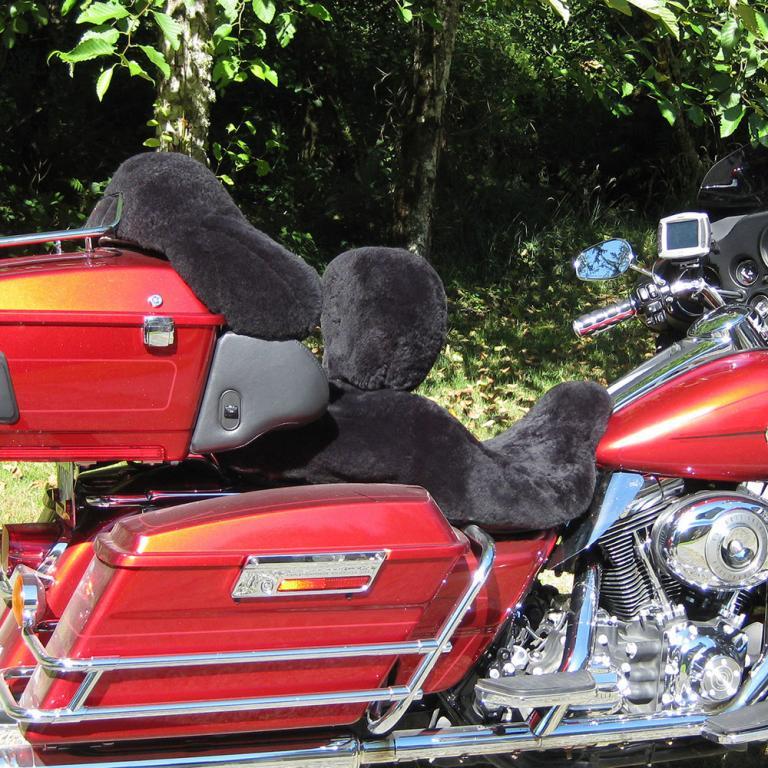 Sheepskin Motorcycle Seat Covers | US Sheepskin