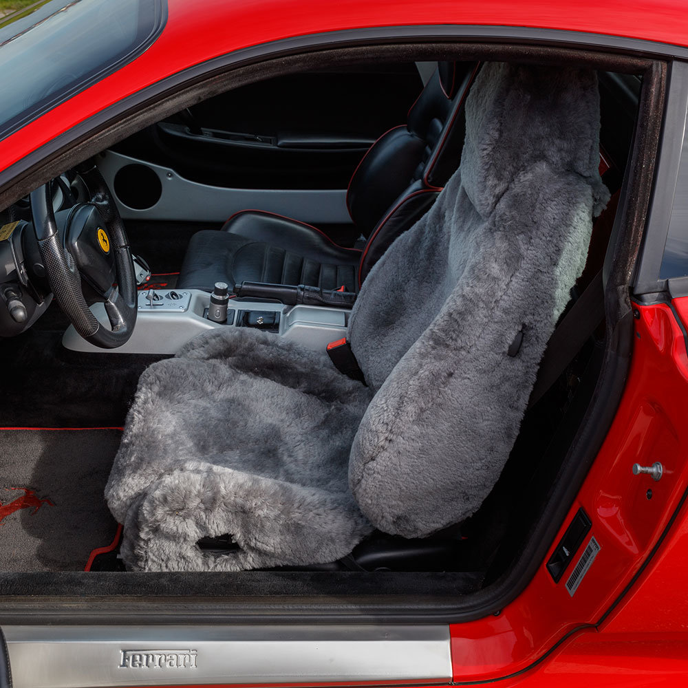 Sheepskin Seat Cushion for Car, Truck or RV