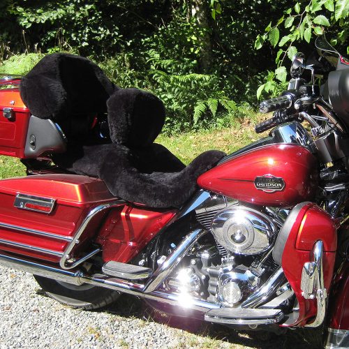 Sheepskin Seat Covers Us - Sheepskin Seat Covers For Harley Davidson