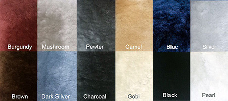 Short Wool Sheepskin Colors