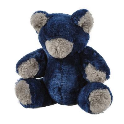 teddy bear with blue bow