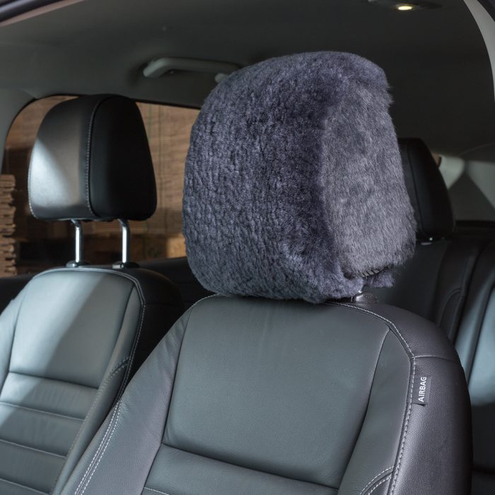 Superfit Headrest Cover Sheepskin and Acrylic