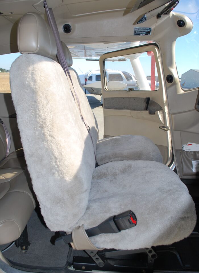 Tailor-Made 100% Sheepskin Aircraft Seat Covers - Image 4