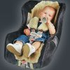 Sheepskin Infant Seat Cover & Shoulder Strap Covers