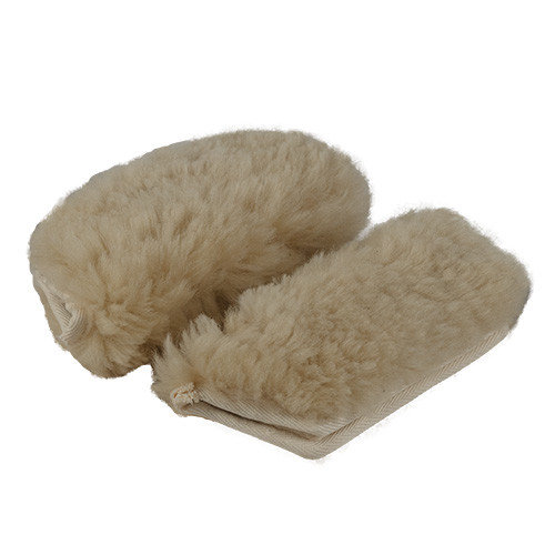 Sheepskin Infant Seat Cover & Shoulder Strap Covers