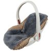 Sheepskin Infant Seat Cover & Shoulder Strap Covers - Image 9