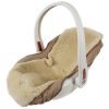 Sheepskin Infant Seat Cover & Shoulder Strap Covers - Image 10