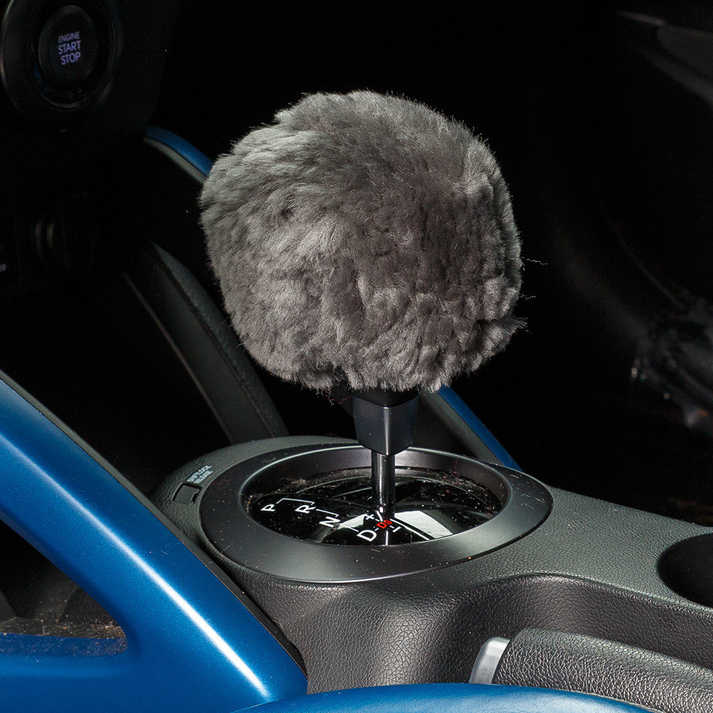leather shift knob cover