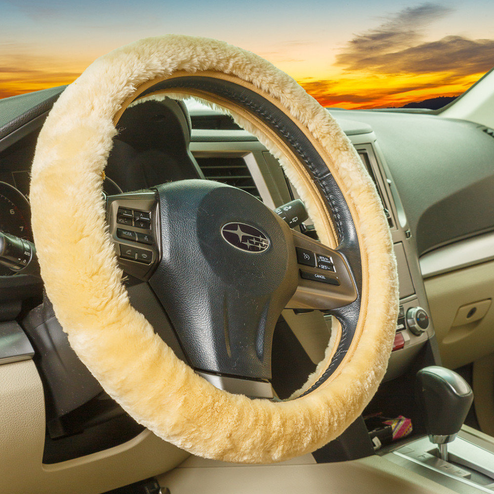 Sheepskin Steering Wheel Cover | US Sheepskin
