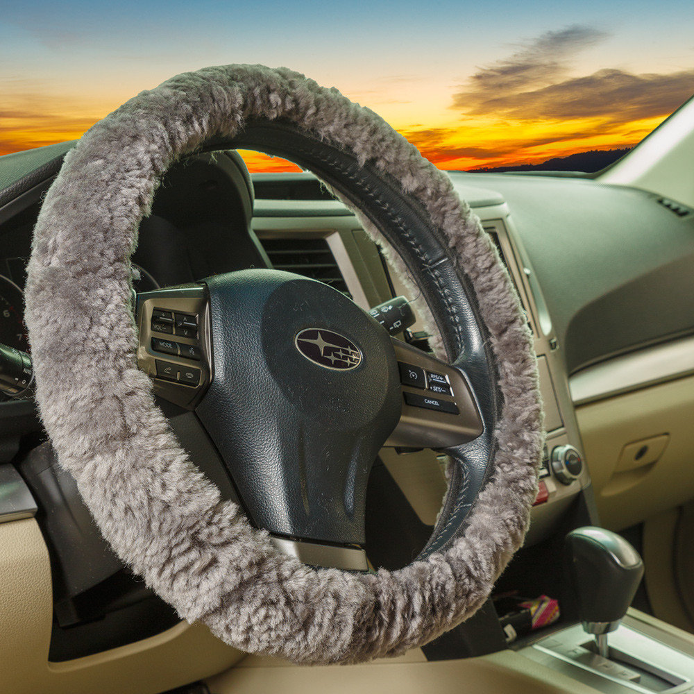 Covercraft Sheepskin Steering Wheel Cover