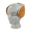 Slim Fit Sheepskin Earmuffs Black