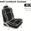 Ready-made 100% Sheepskin Bucket Seat Covers - Image 4