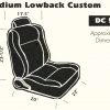Ready-made 100% Sheepskin Bucket Seat Covers - Image 5
