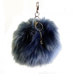 Puff Ball Key Chain