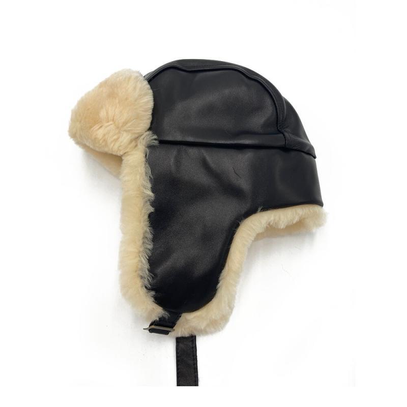 Sheepskin Aviator Hat Sheepskin Fur Trouper Hat | US Sheepskin