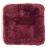 Go Anywhere Sheepskin Pad Burgundy