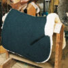 All Purpose Saddle Blanket with Complete Lining White - Image 3