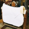 All Purpose Saddle Blanket with Complete Lining White
