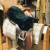 All Purpose / Dressage Saddle Seat Cover Charcoal - Image 4