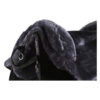Western Sheepskin Lined Bareback Pad - Large Charcoal - Image 5