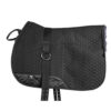 Western Sheepskin Lined Bareback Pad - Large Charcoal - Image 4