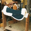 Engel Sheepskin Half Pad Saddle Pad Medium or Large Black