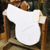 All Purpose Numnah with Pommel Roll and Complete Lining Blue - Image 4