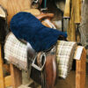 All Purpose / Dressage Saddle Seat Cover Charcoal - Image 7