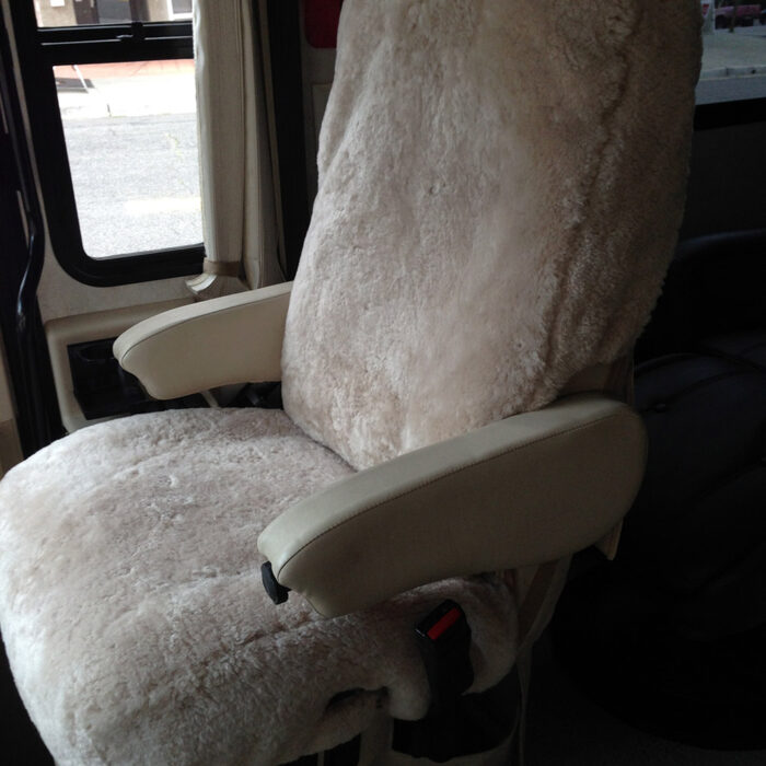 Motorhome RV Sheepskin Seat Covers