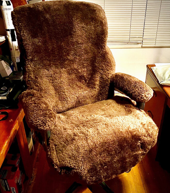 Sheepskin Office Chair Cover – Executive